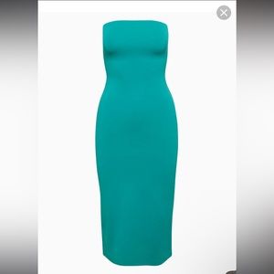 NWT Bebe Teal Tube Dress
